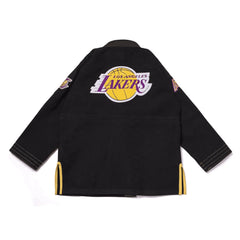 BJJ Gi Albino & Preto A&P x NBA Kimono