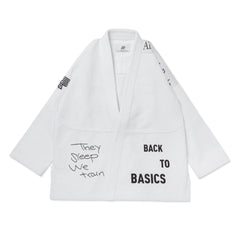 Albino & Preto TSWT BJJ Gi Kimono Uniform