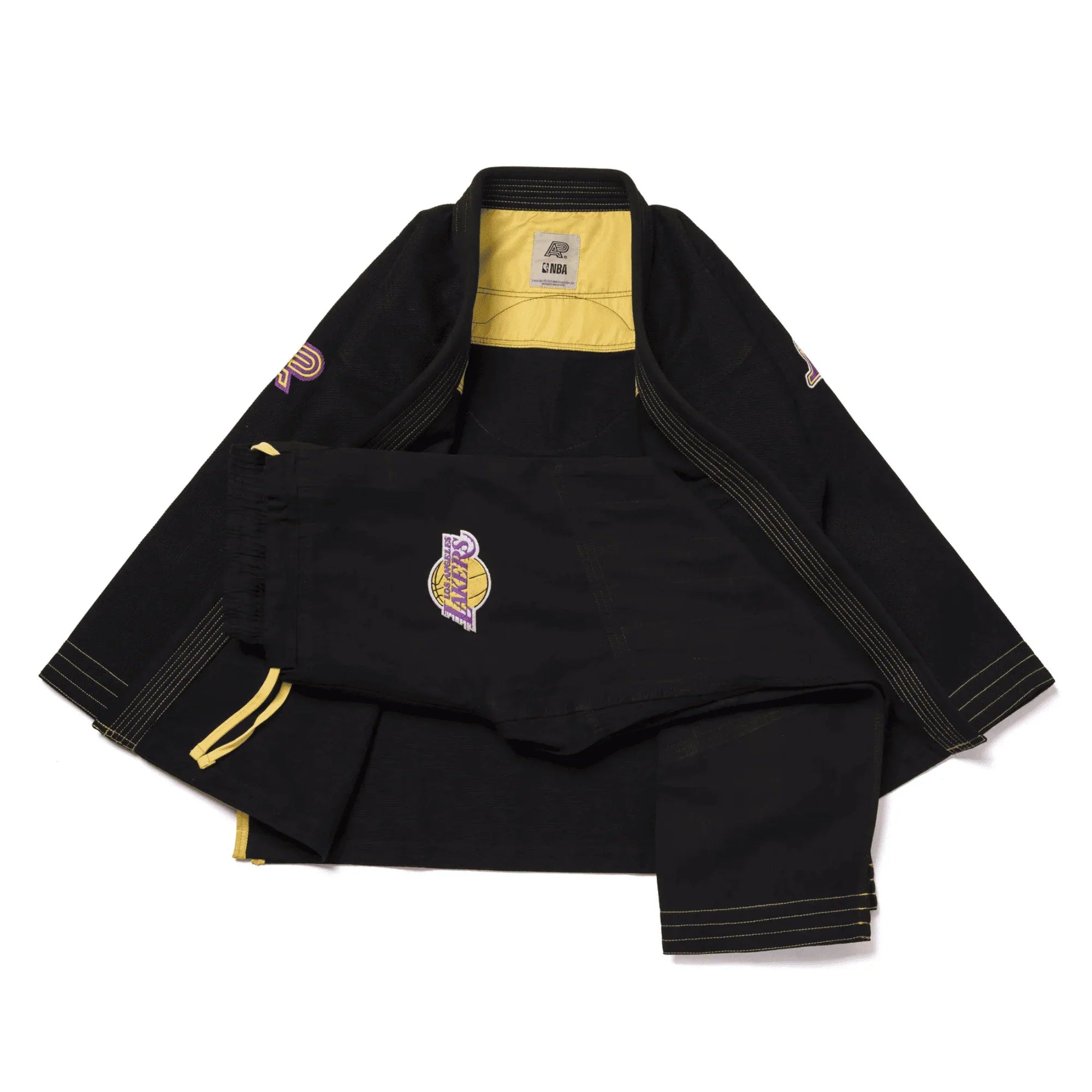 BJJ Gi Albino & Preto A&P x NBA Kimono
