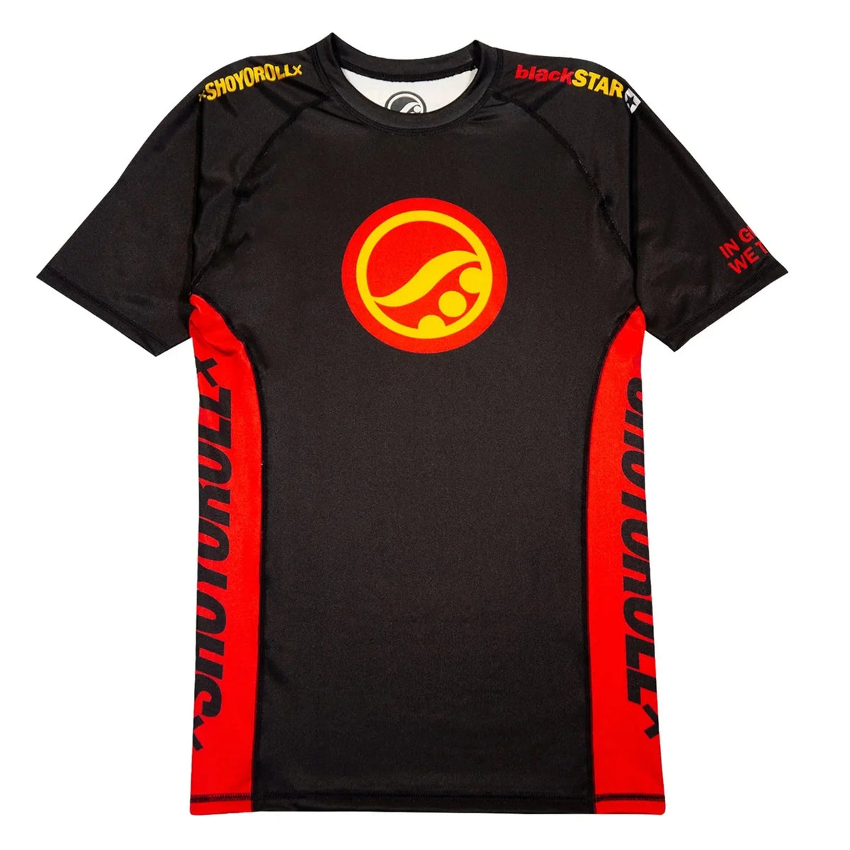 Shoyoroll Batch 146 BlackSTAR Retro Short Sleeve Rash Guard