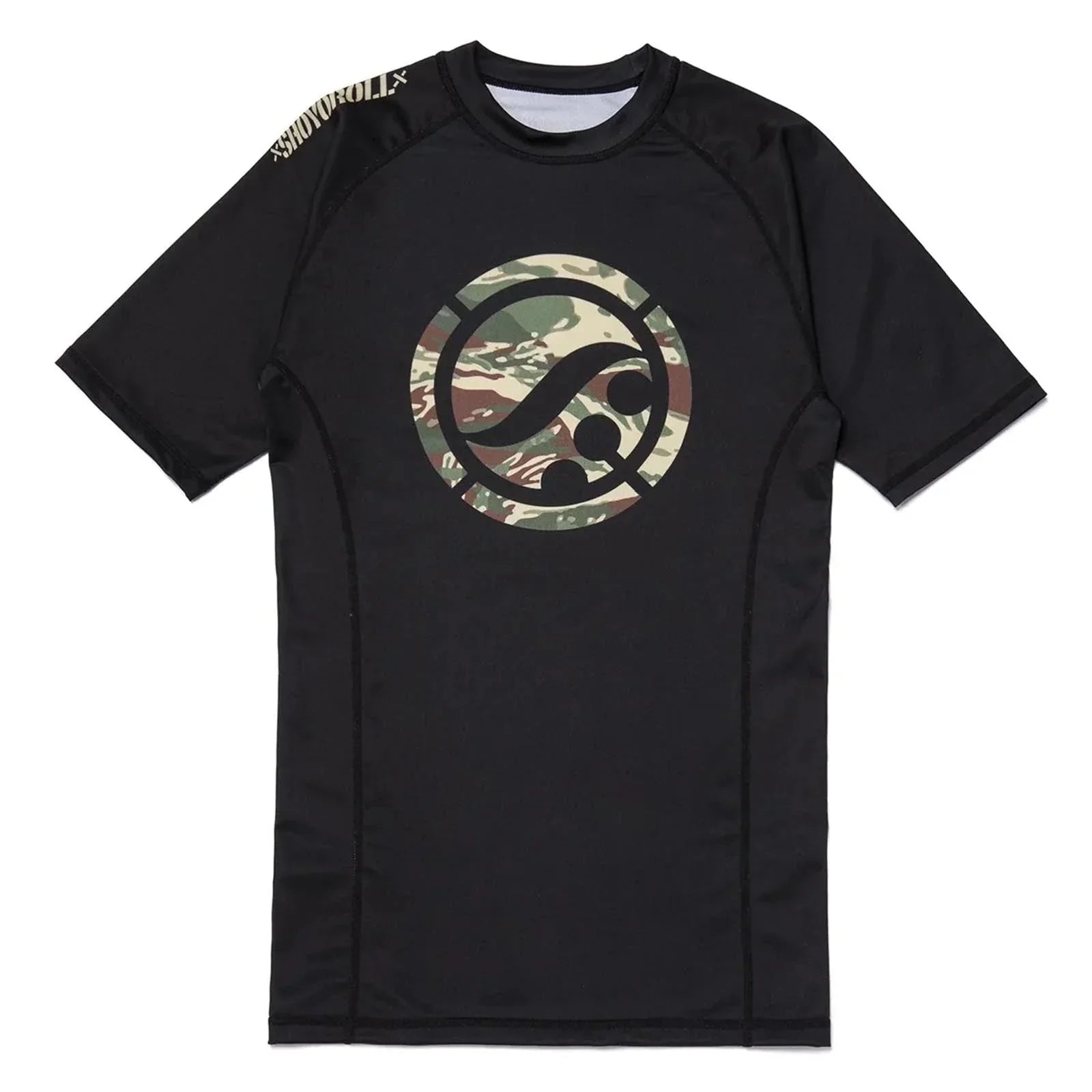 Shoyoroll BF20 Camo Short Sleeve Training Rash Guard