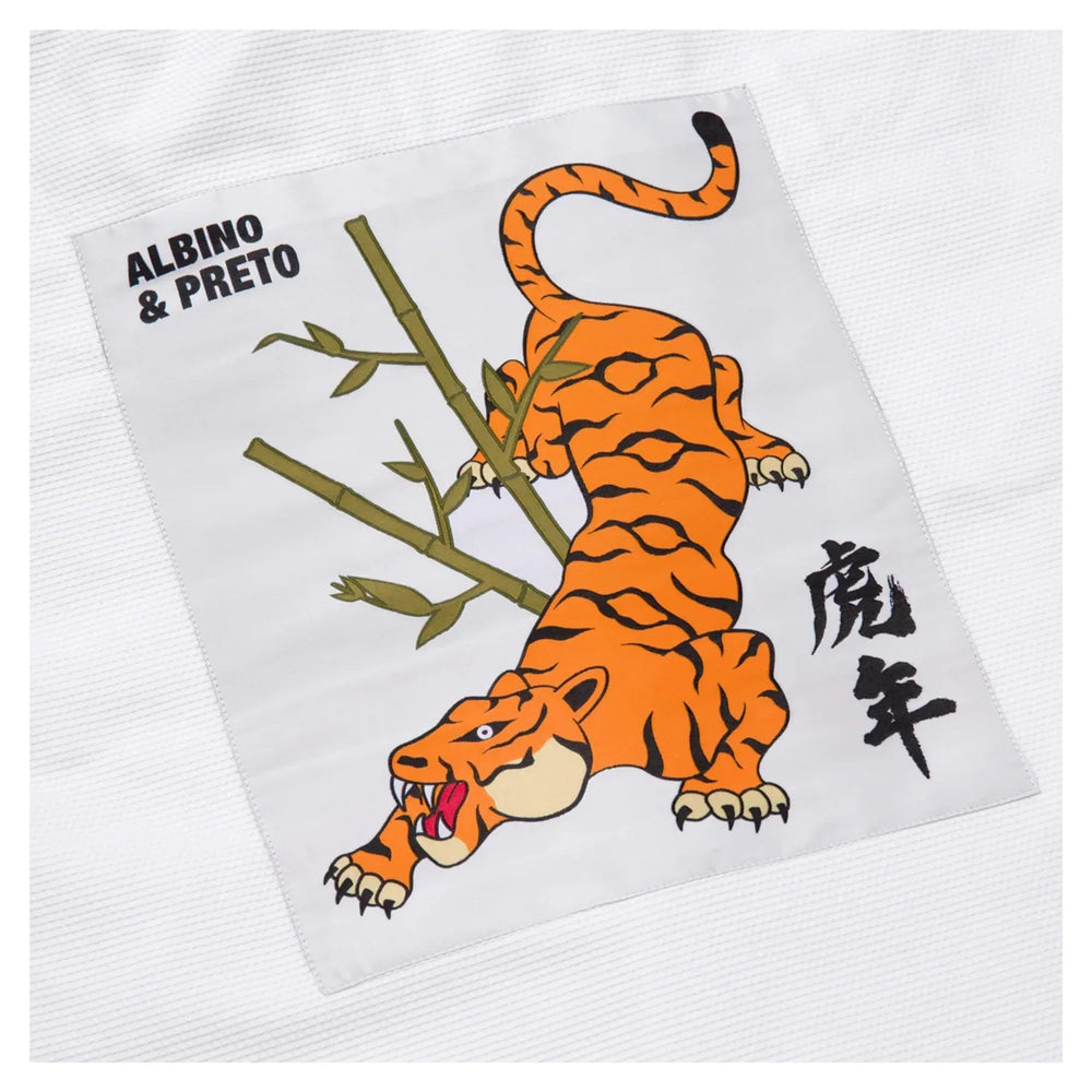 Albino & Preto Batch 110 Year of the Tiger BJJ Gi