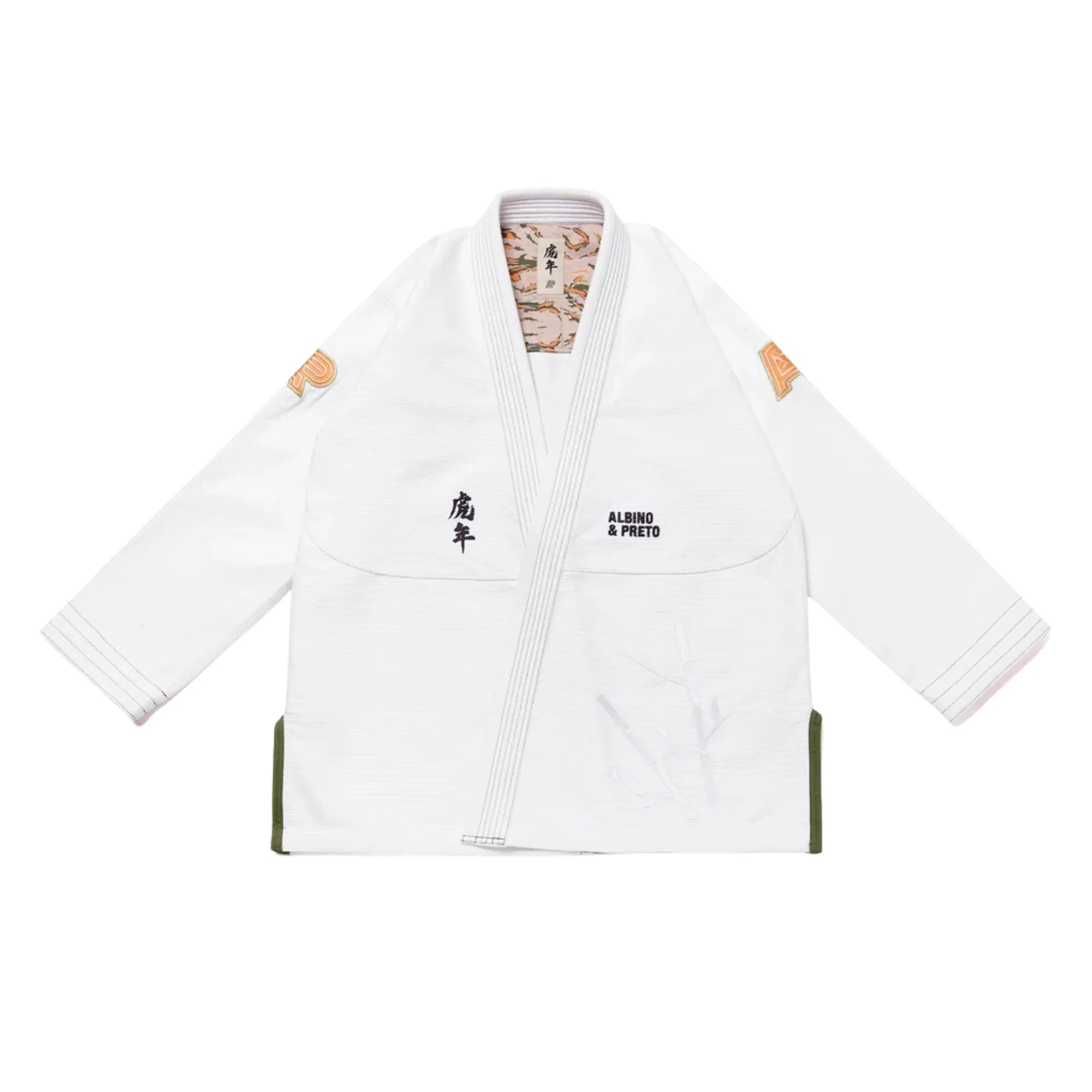Albino & Preto Batch 110 Year of the Tiger BJJ Gi
