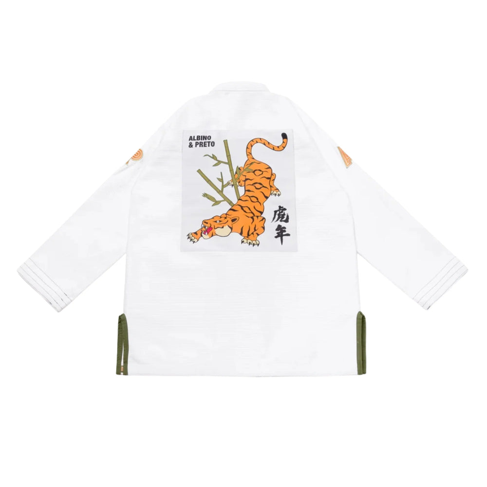 Albino & Preto Batch 110 Year of the Tiger BJJ Gi
