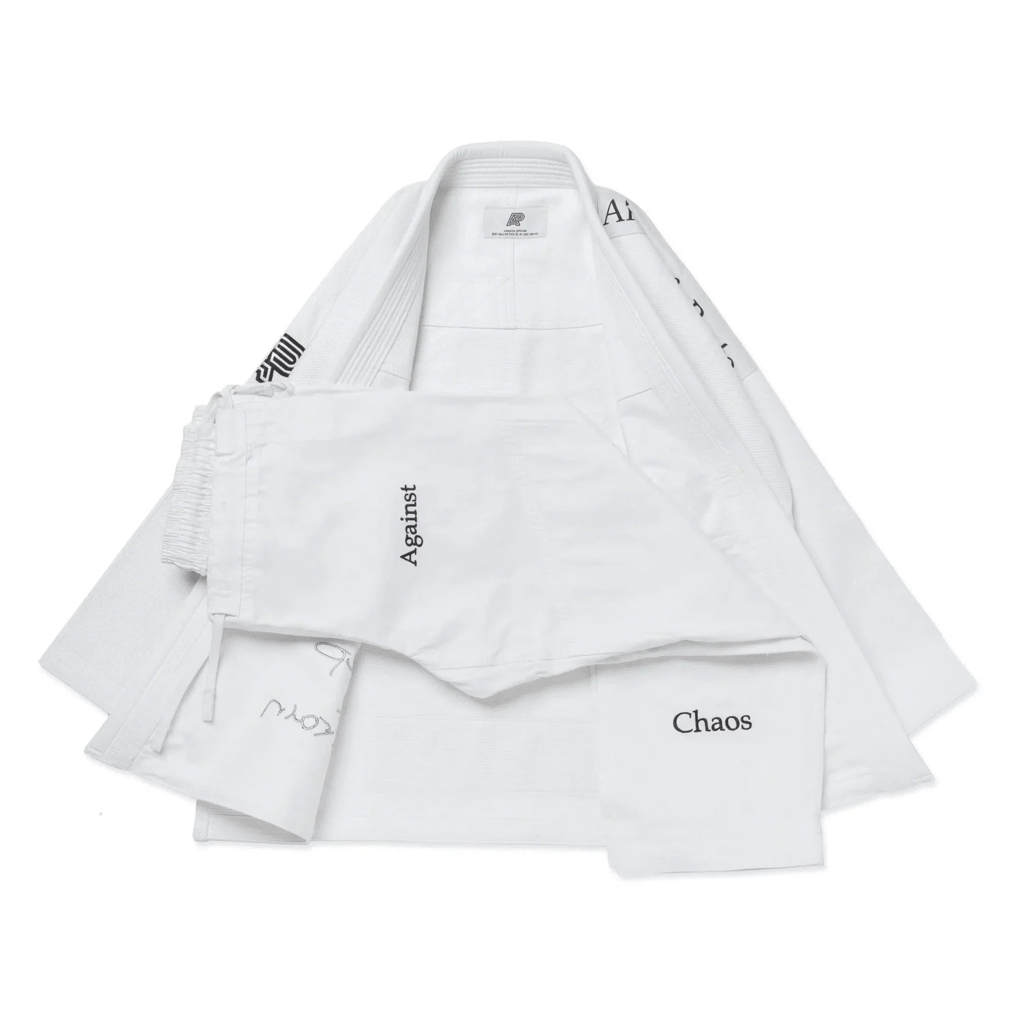 Albino & Preto TSWT BJJ Gi Kimono Uniform