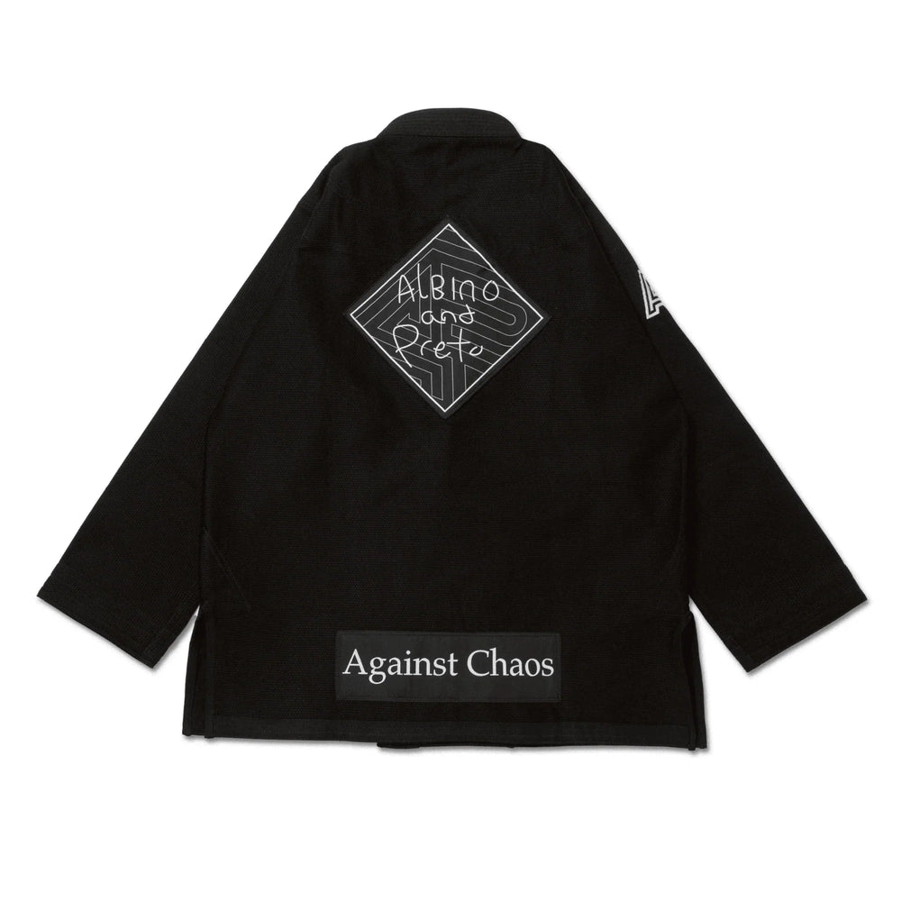 Albino & Preto TSWT BJJ Gi Kimono Uniform