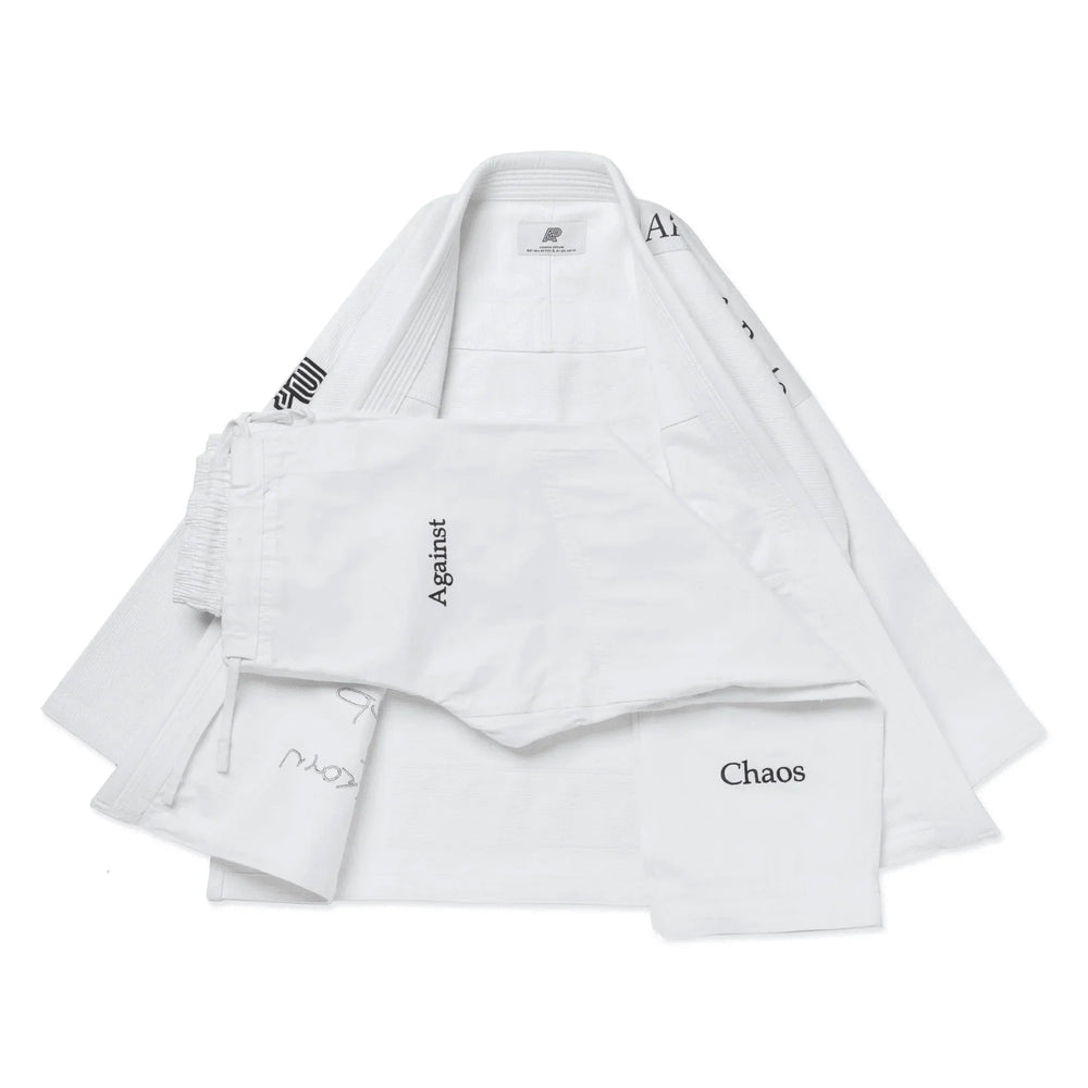 Albino & Preto TSWT BJJ Gi Kimono Uniform