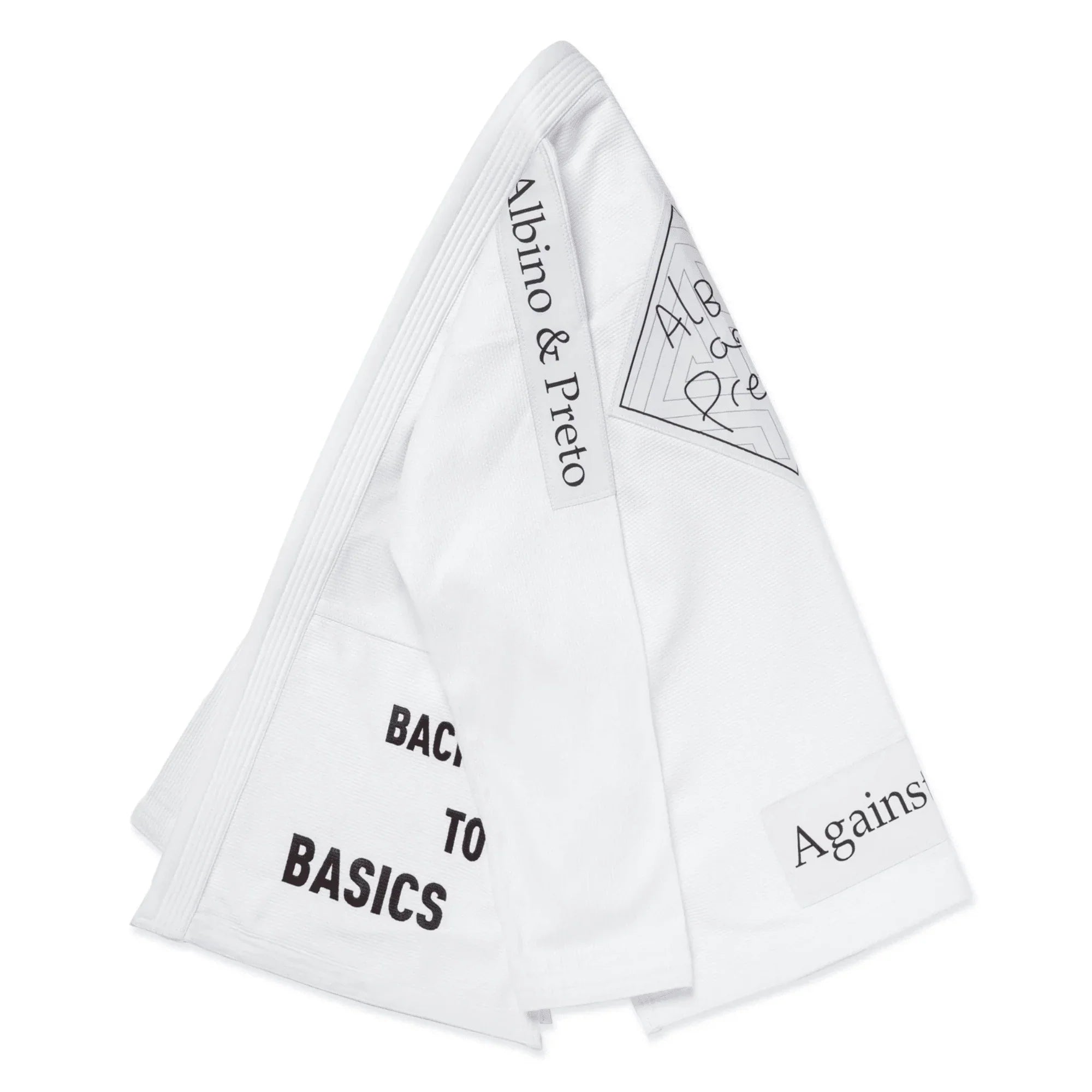 Albino & Preto TSWT BJJ Gi Kimono Uniform