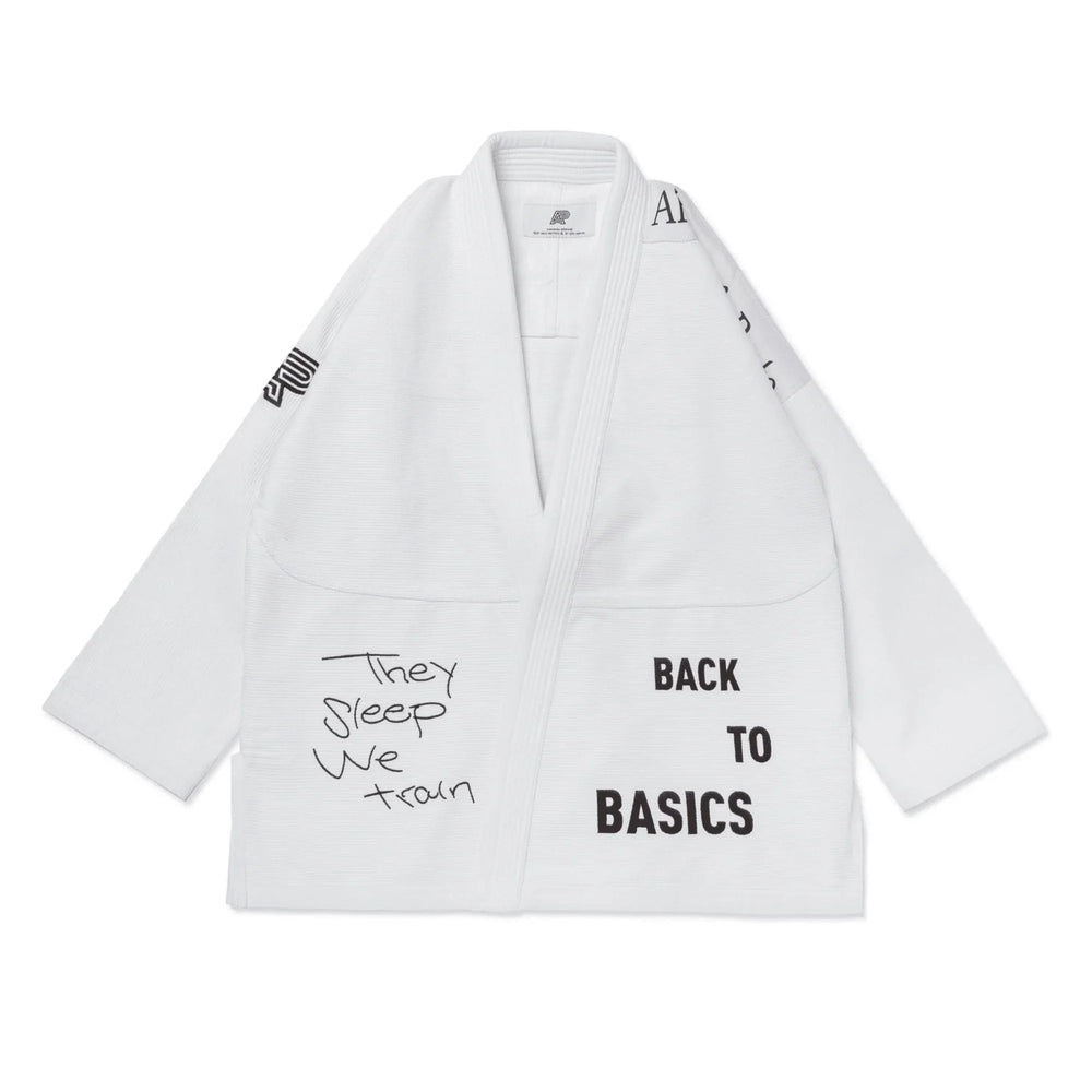 Albino & Preto TSWT BJJ Gi Kimono Uniform