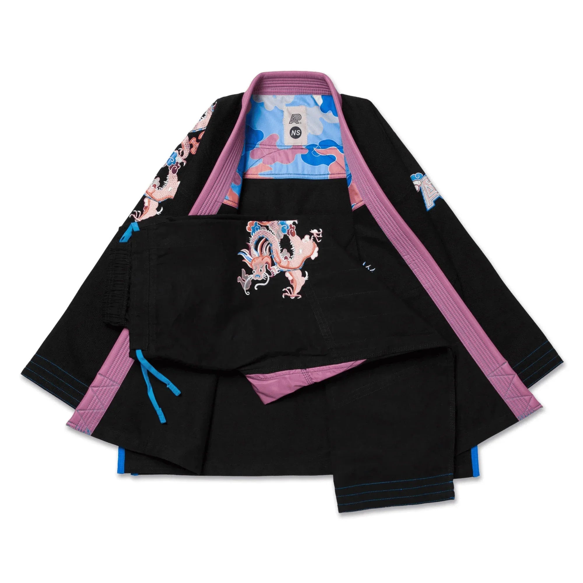 Albino & Preto Year of the Dragon BJJ Gi